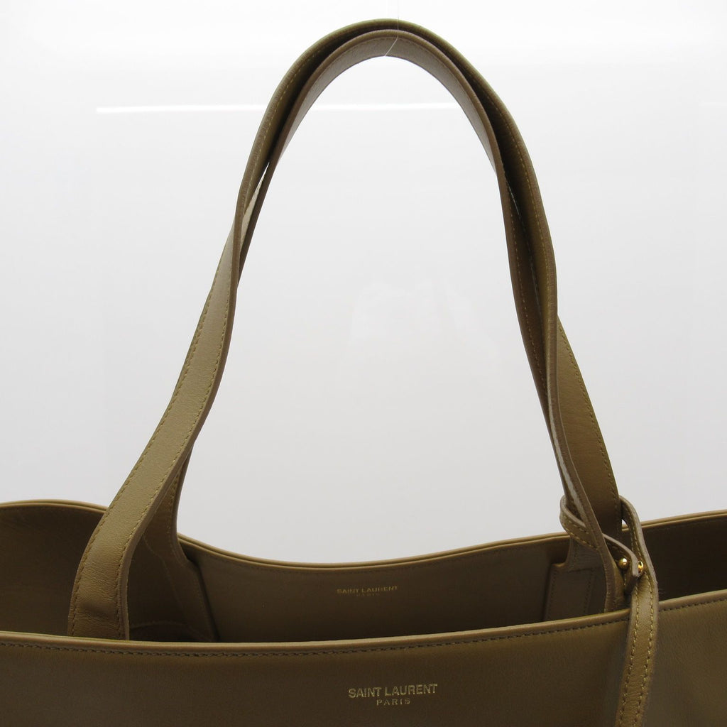 Saint Laurent Tote Calf Suede Brown — view 2