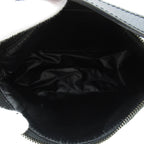 Fendi Zucchino Handbag Canvas Leather Black — view 7