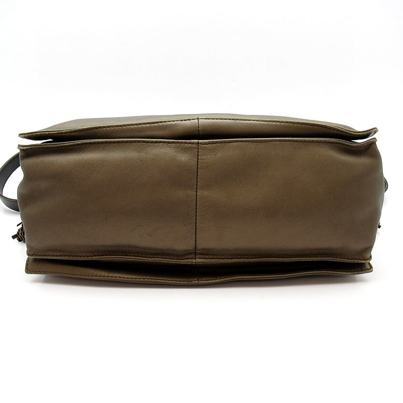 Loewe Flamenco Shoulder Bag Leather Brown — view 6