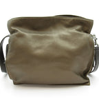 Loewe Flamenco Shoulder Bag Leather Brown — view 4