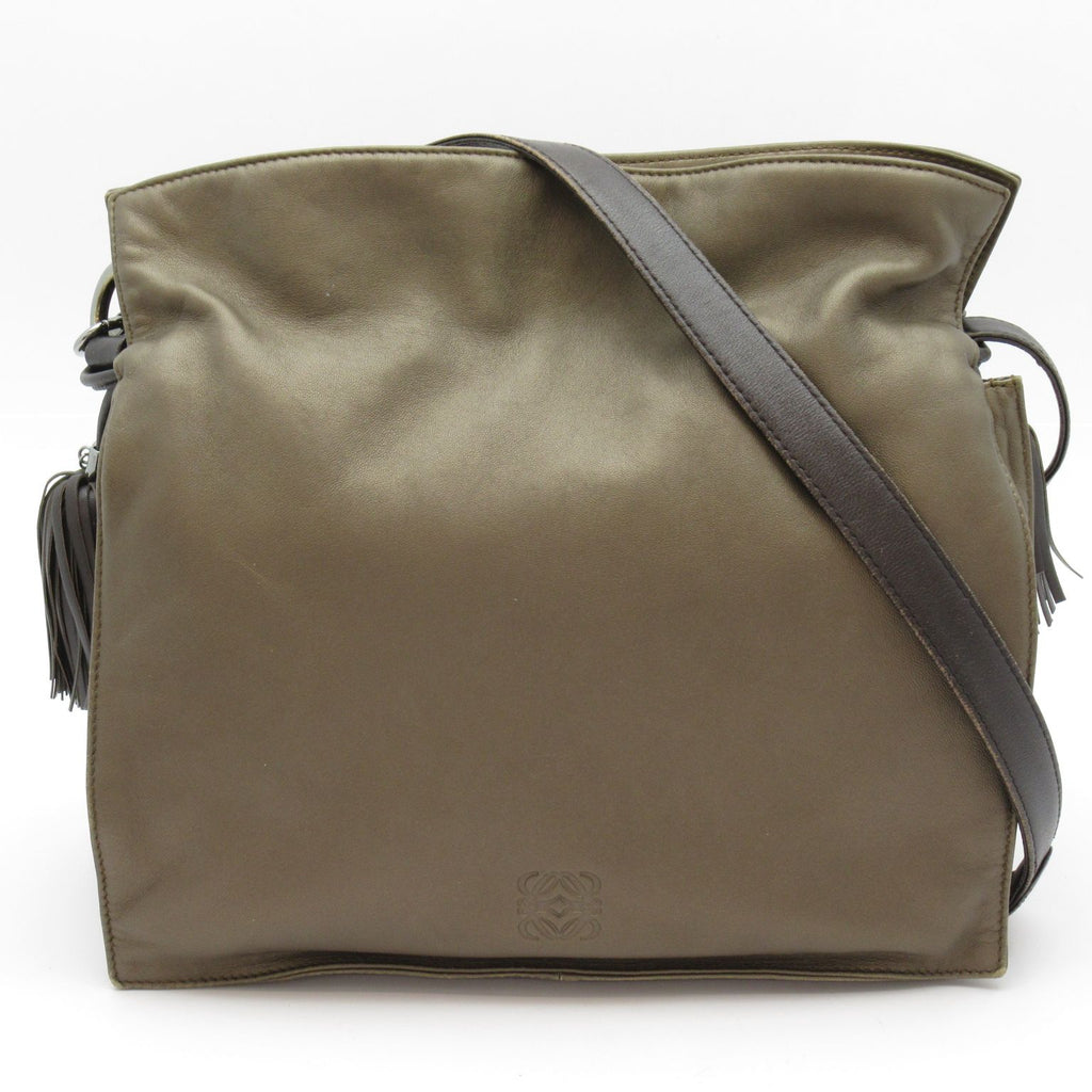 Loewe Flamenco Shoulder Bag Leather Brown