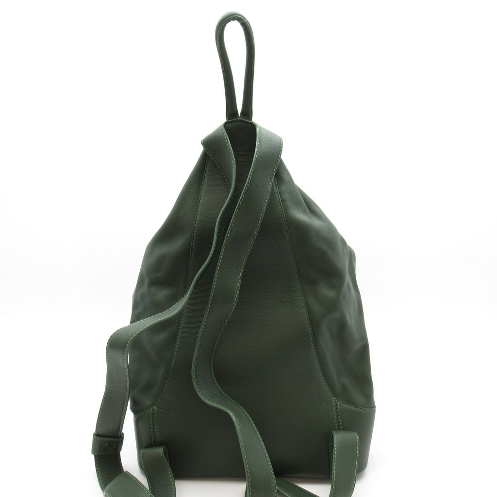 Loewe Anton Sling Backpack Leather Green — view 4