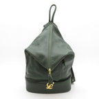 Loewe Anton Sling Backpack Leather Green