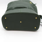 Loewe Anton Sling Backpack Leather Green — view 6