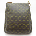 Louis Vuitton Musette Monogram Shoulder Bag Brown — view 4