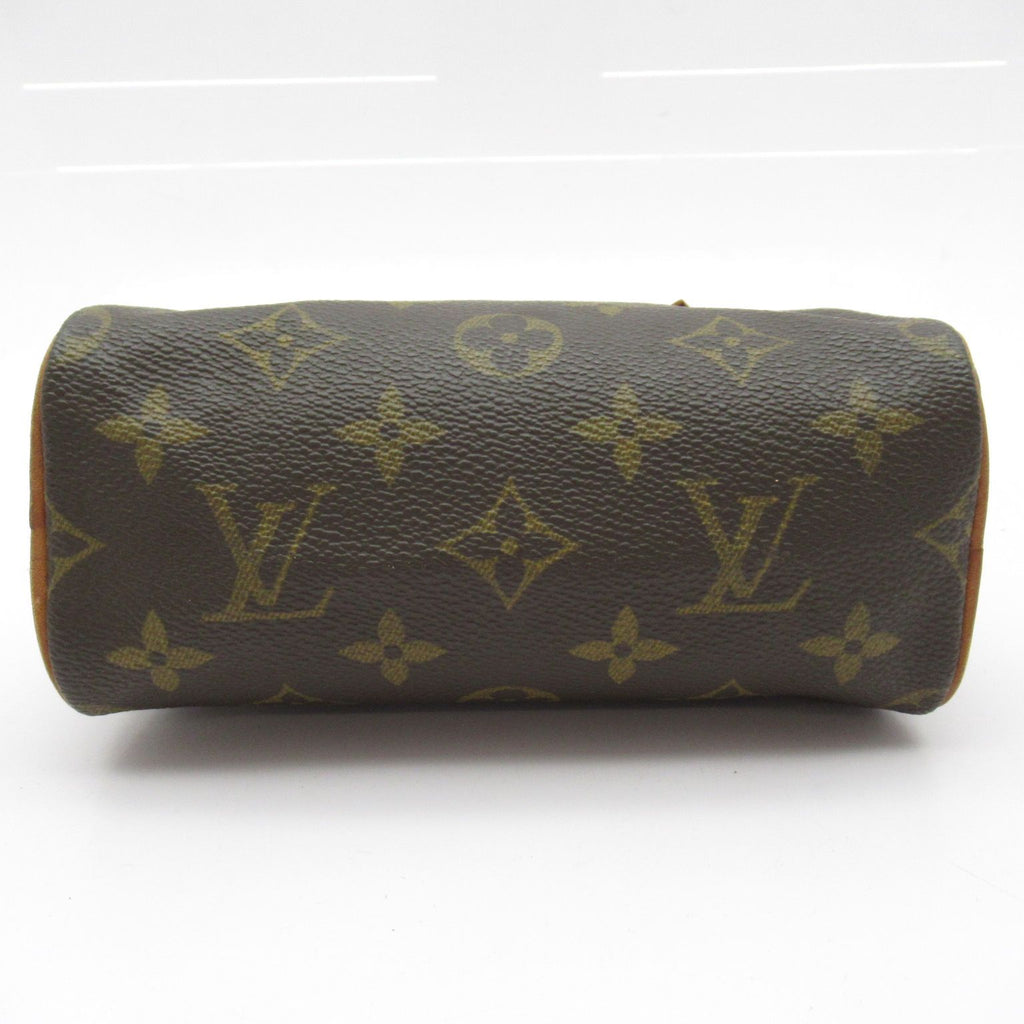 Louis Vuitton Mini Speedy Monogram Handbag Brown — view 6