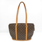 Louis Vuitton Babylon Monogram Shoulder Bag Brown