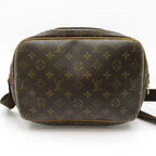 Louis Vuitton Reporter PM Monogram Shoulder Bag Brown — view 4