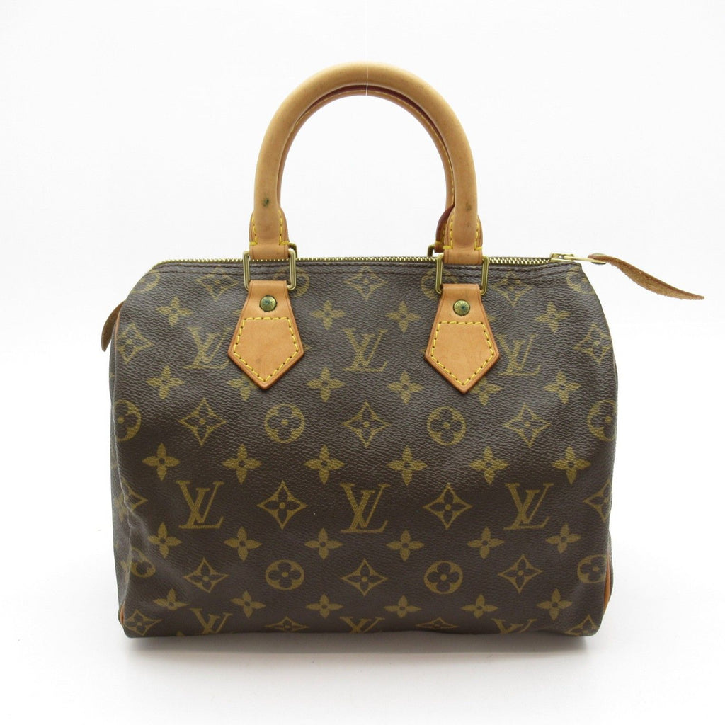 Louis Vuitton Speedy 25 Monogram Handbag Brown