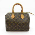 Louis Vuitton Speedy 25 Monogram Handbag Brown