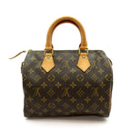 Louis Vuitton Speedy 25 Monogram Handbag Brown — view 4