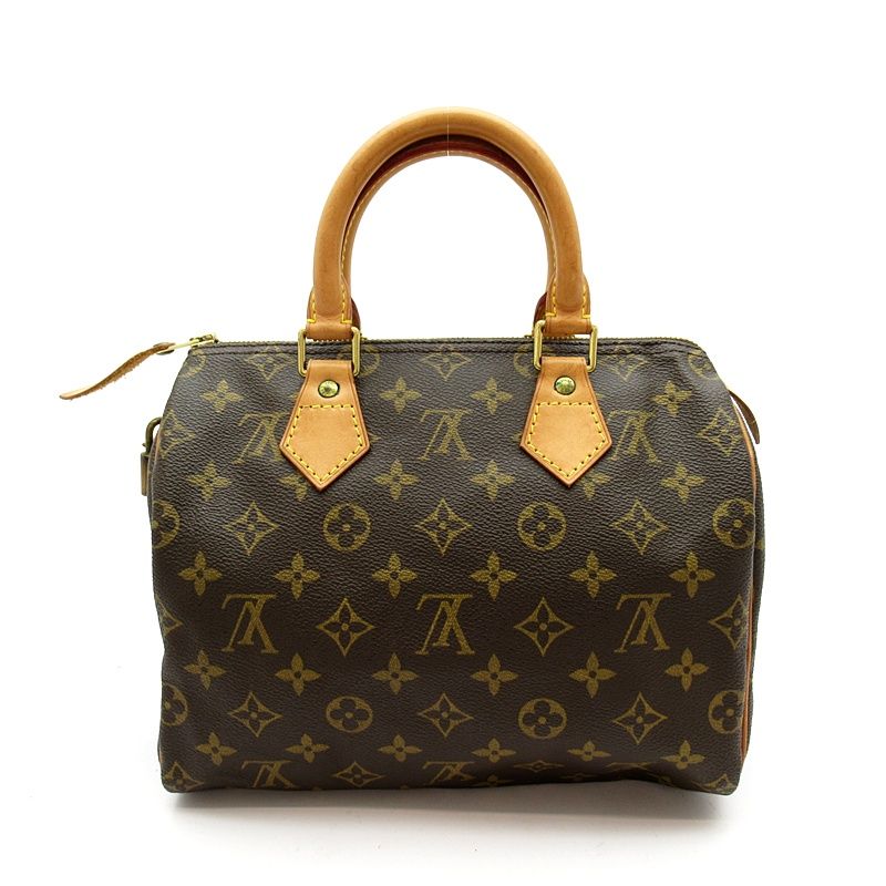 Louis Vuitton Speedy 25 Monogram Handbag Brown — view 4