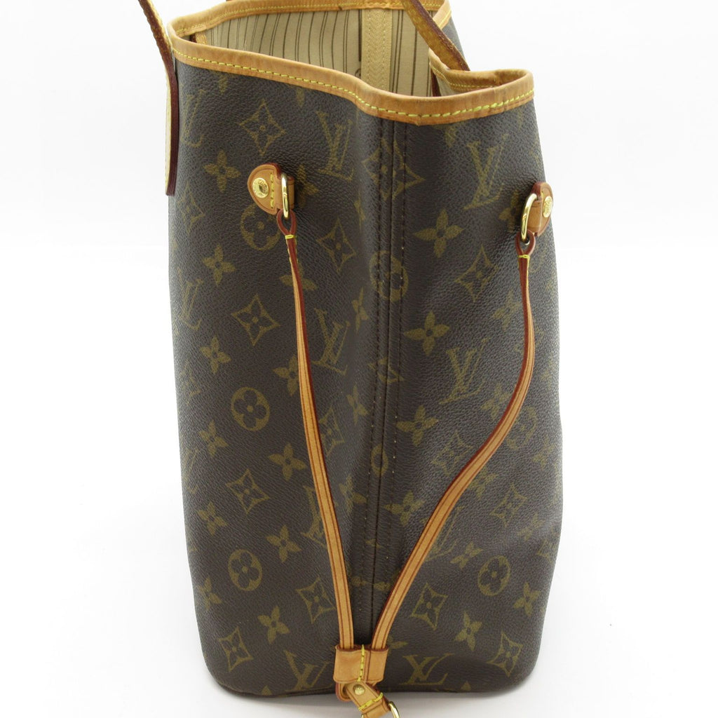 Louis Vuitton Neverfull MM Monogram Tote Brown — view 3