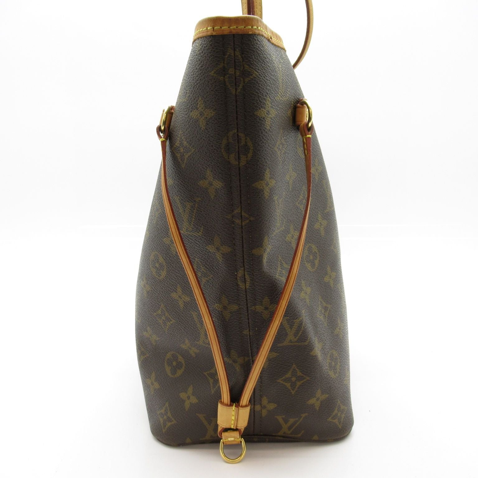 Louis Vuitton Neverfull MM Monogram Tote Brown — view 5