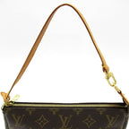 Louis Vuitton Pochette Soir Monogram Handbag Brown — view 2