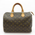 Louis Vuitton Speedy 30 Monogram Handbag Brown
