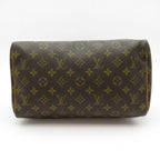 Louis Vuitton Speedy 30 Monogram Handbag Brown — view 6