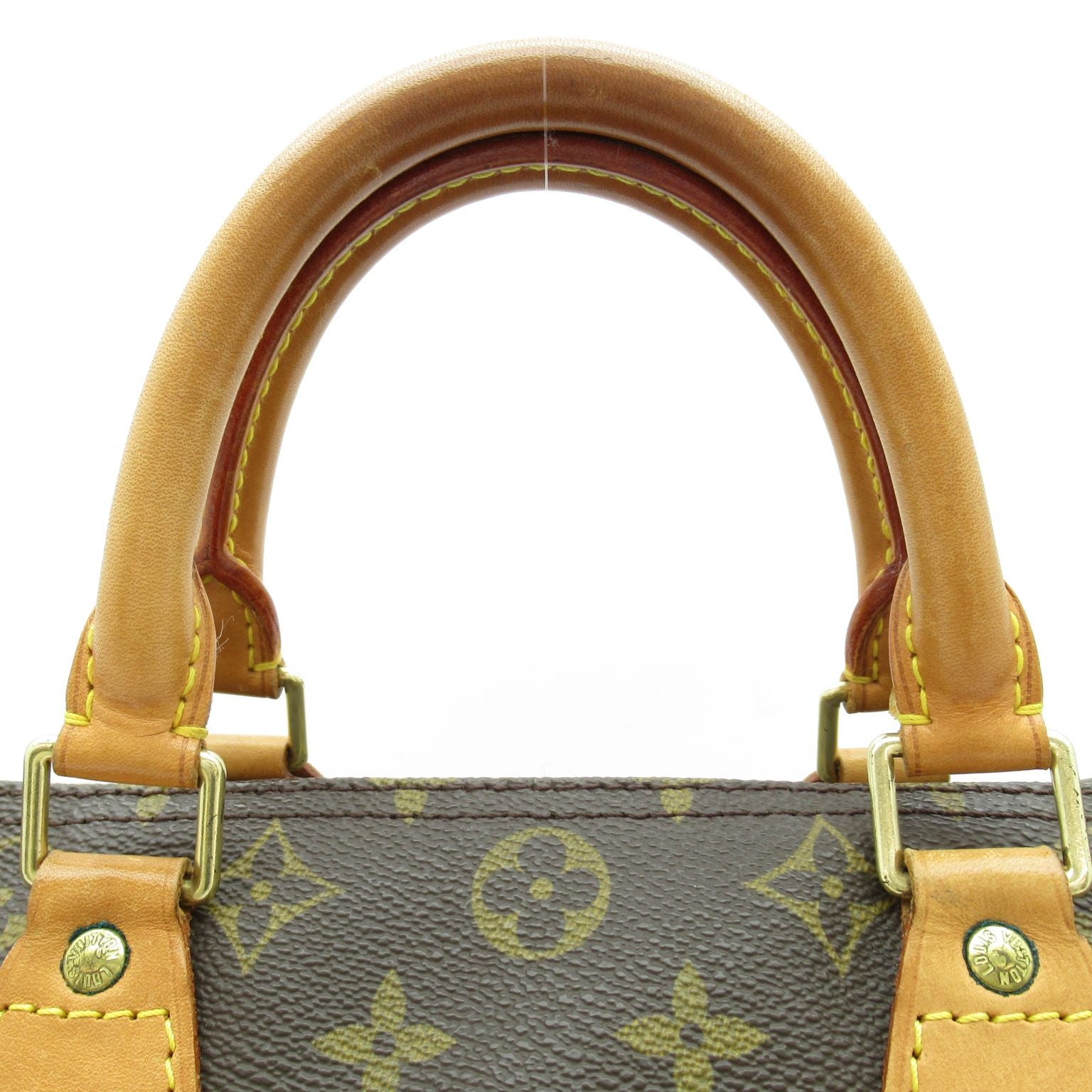 Louis Vuitton Speedy 30 Monogram Handbag Brown — view 2
