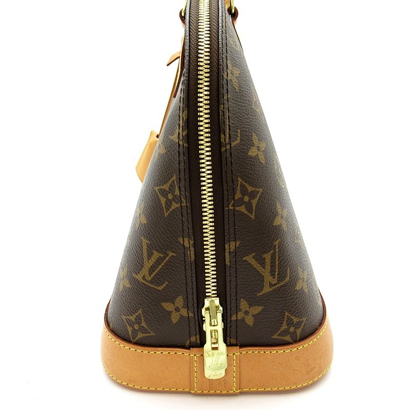Louis Vuitton Alma PM Monogram Handbag Brown — view 3