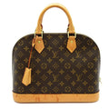 Louis Vuitton Alma PM Monogram Handbag Brown