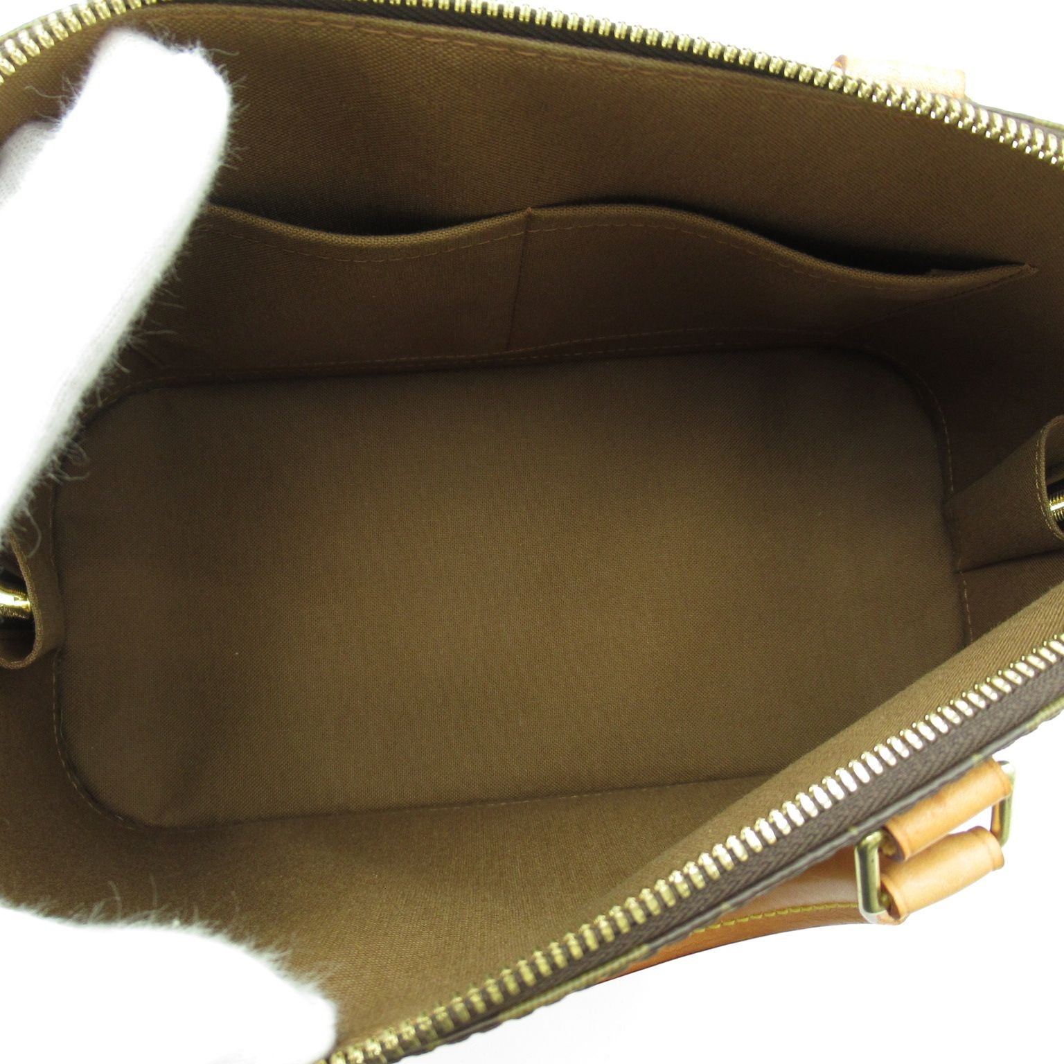 Louis Vuitton Alma PM Monogram Handbag Brown — view 7