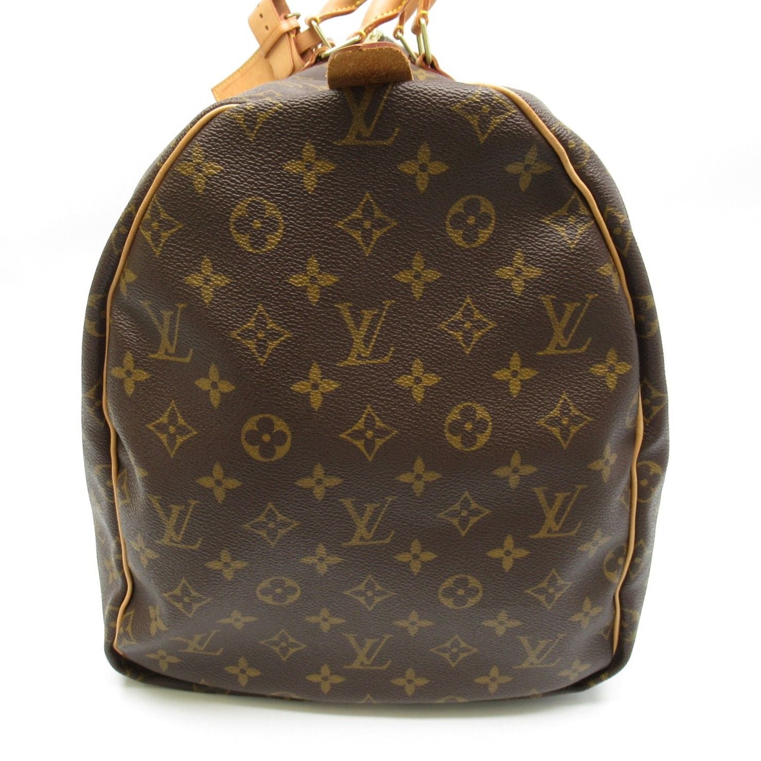 Louis Vuitton Keepall 55 Monogram Boston Bag Brown — view 3