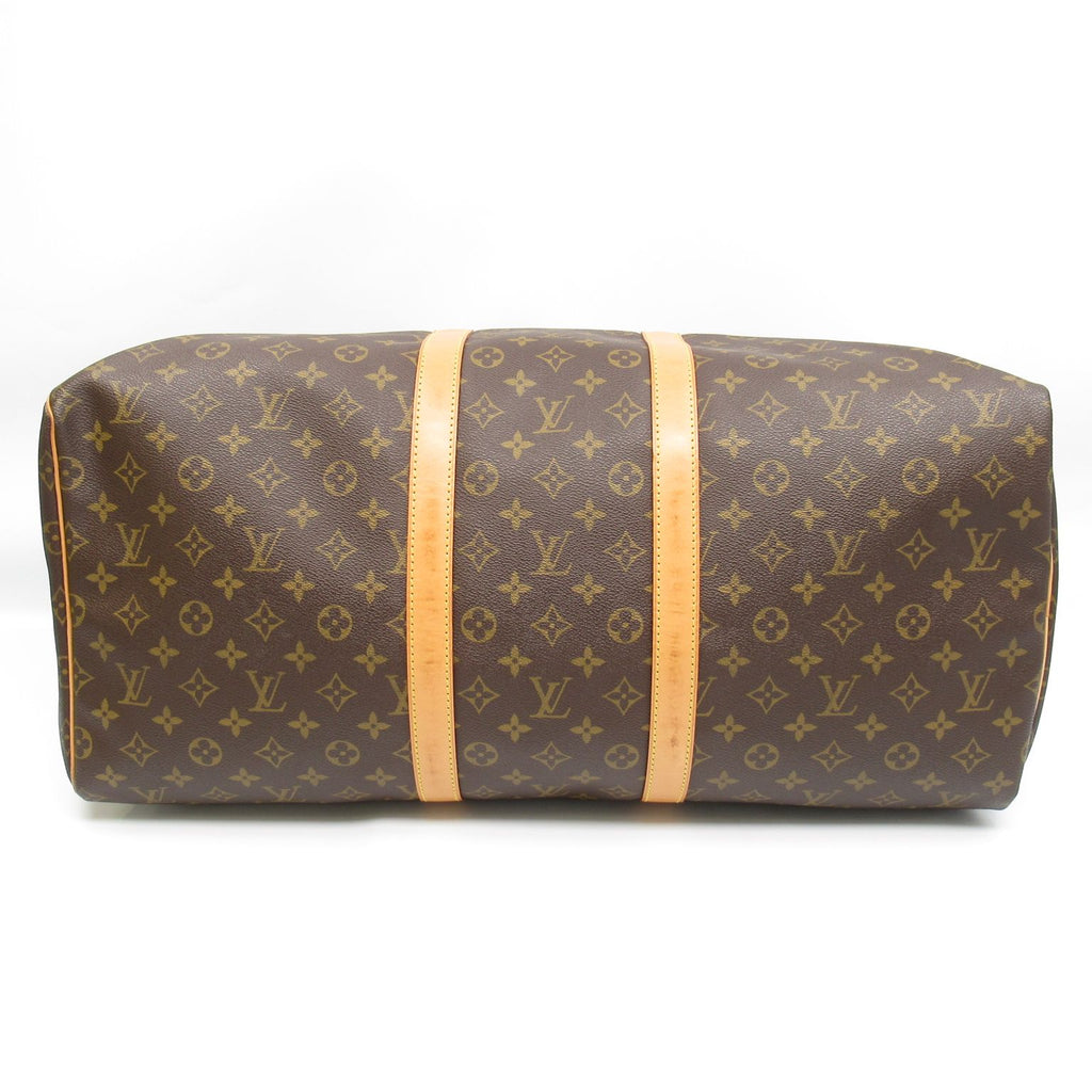 Louis Vuitton Keepall 55 Monogram Boston Bag Brown — view 6