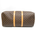 Louis Vuitton Keepall 55 Monogram Boston Bag Brown — view 6
