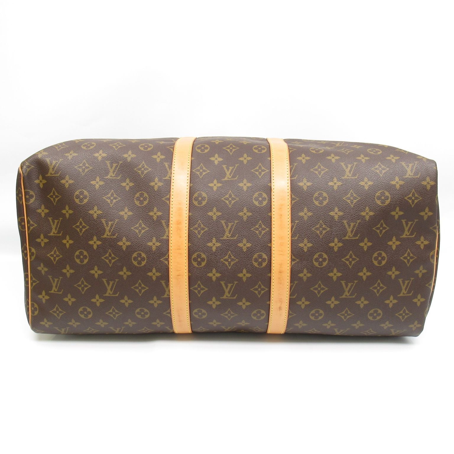 Louis Vuitton Keepall 55 Monogram Boston Bag Brown — view 6
