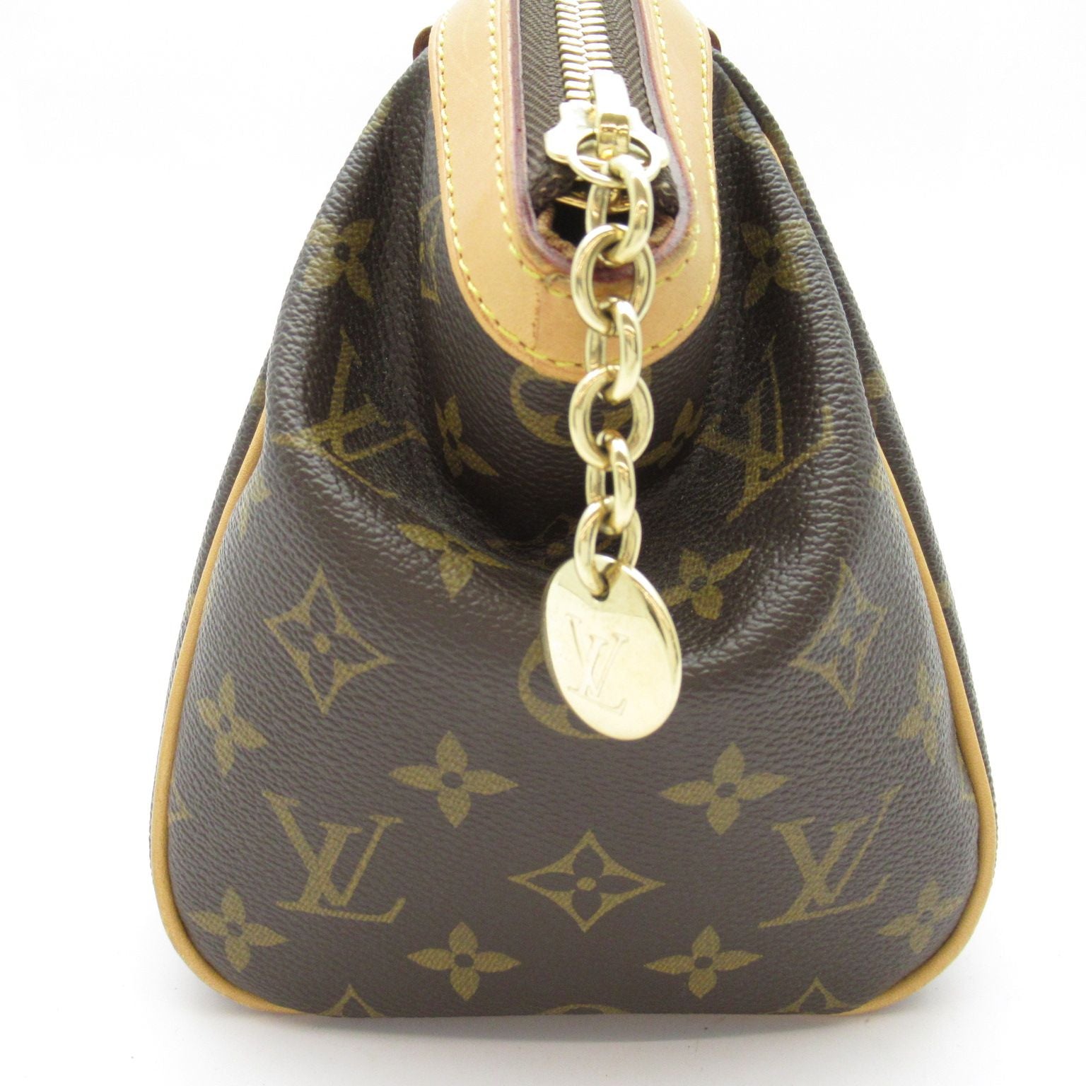 Louis Vuitton Tivoli PM Monogram Handbag Brown — view 5