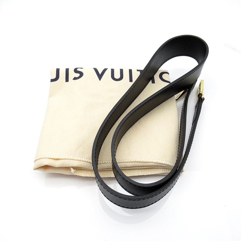 Louis Vuitton on My Side PM Monogram Mahina Shoulder Bag Black — view 8