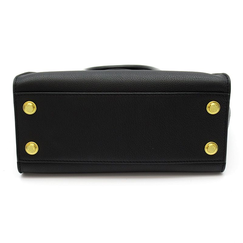 Louis Vuitton on My Side PM Monogram Mahina Shoulder Bag Black — view 6