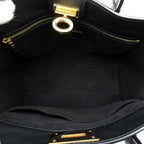 Louis Vuitton on My Side PM Monogram Mahina Shoulder Bag Black — view 7