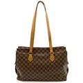 Louis Vuitton Colombine Damier Shoulder Bag Brown