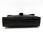 Hermes Sac a Depeches 27 Taurillon Clemence Business Bag Black — view 6