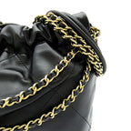 Chanel 22 Mini Handbag Calf Black — view 2