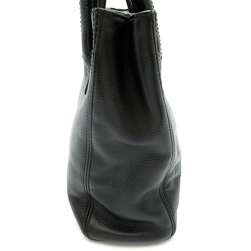 Chanel 2.55 Executive Small Tote Leather Black — view 5