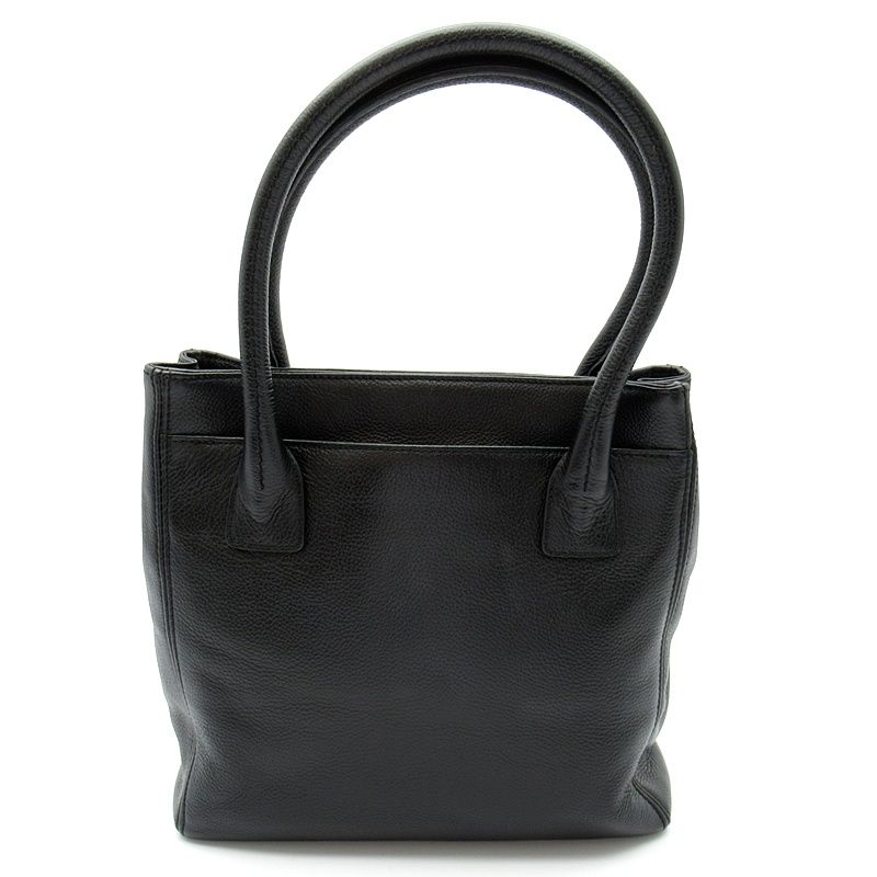 Chanel 2.55 Executive Small Tote Leather Black — view 4
