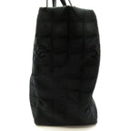 Chanel New Travel Line Tote MM Nylon Calf Black — view 3