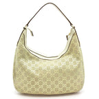 Gucci Shoulder Bag Suede Leather Beige — view 4