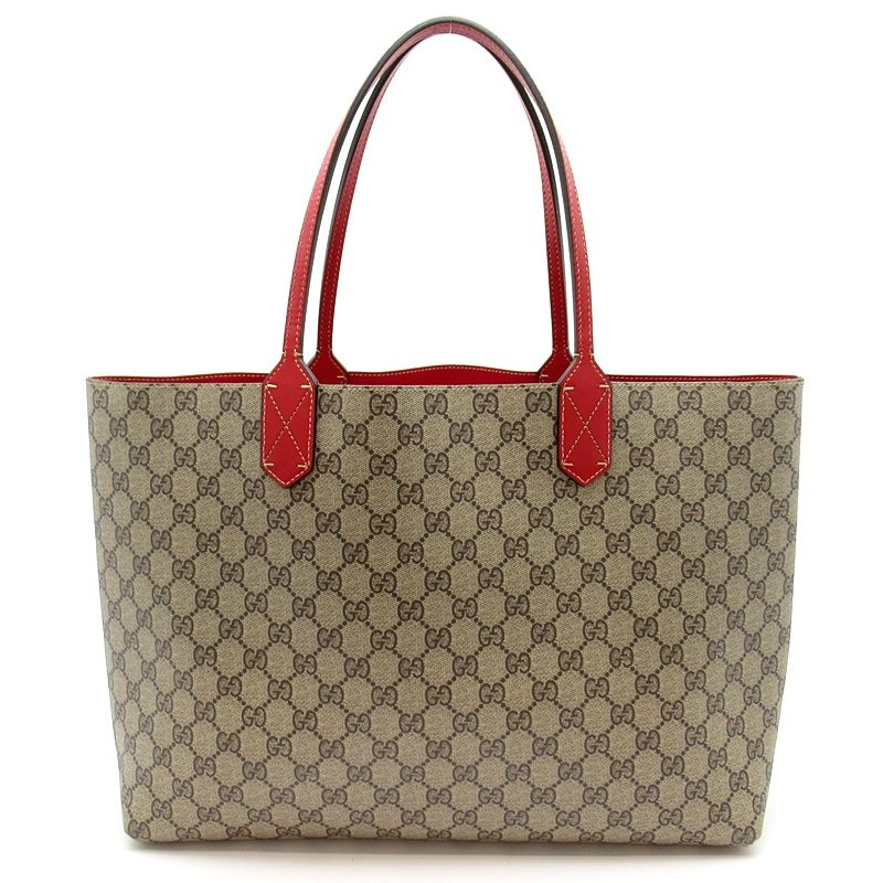 Gucci Reversible Tote GG Supreme Beige