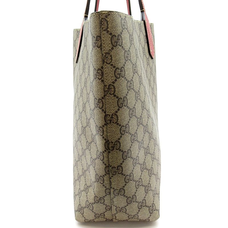 Gucci Reversible Tote GG Supreme Beige — view 5