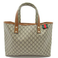 Gucci Sherry Line Tote GG Supreme Brown
