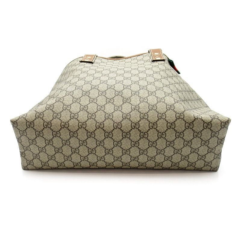 Gucci Sherry Line Tote GG Supreme Brown — view 6
