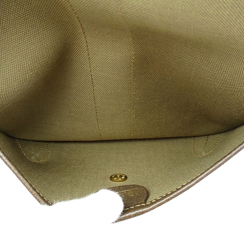 Gucci Vintage Pouch GG Supreme Beige — view 6