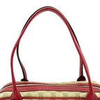 Gucci Princy Mini Boston Bag GG Canvas Tote Beige — view 2