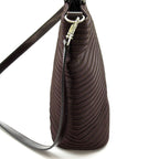Gucci Bamboo 2-Way Handbag Canvas Leather Brown — view 3