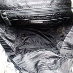Prada Backpack Nylon Leather Black — view 7