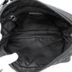 Prada Studded Waist Pouch Belt Bag Nylon Black — view 6