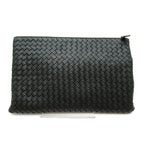 Bottega Veneta Clutch Intrecciato Black — view 3